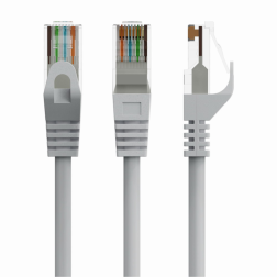 CABLE RED GEMBIRD UTP CAT6 7-5M COBRE GRIS