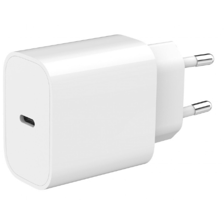 CARGADOR RAPIDO GEMBIRD USB TYPE-C DE 20 W BLANCO