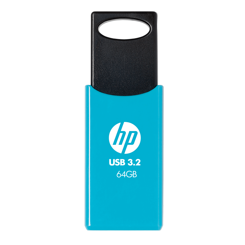 USB HP 3-2 64GB 712W AZUL USB HP 3-2 64GB 712W AZUL