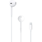 Auriculares Earpods con conector lightning de Apple con mando y micrófono