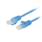 CABLE RED LANBERG LATIGUILLO CAT-6 UTP 0-25M AZUL FLUKE PASSED (PACK 10 UDS)