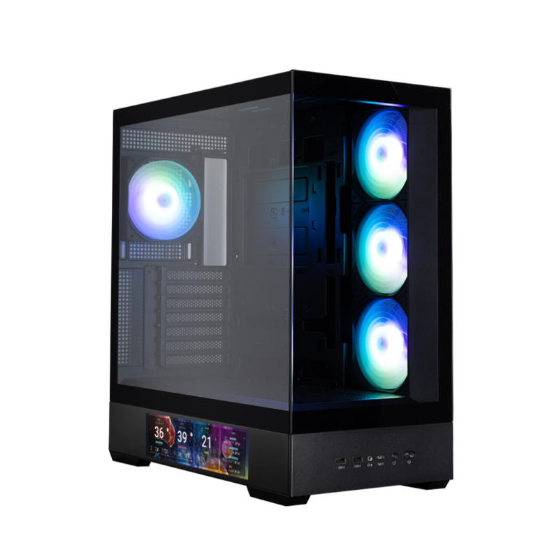 CAJA ZALMAN P40 DS ATX 4 XVENT 120MM ARGB 2XUSB 3-0 NEGRO S-N FUENTE