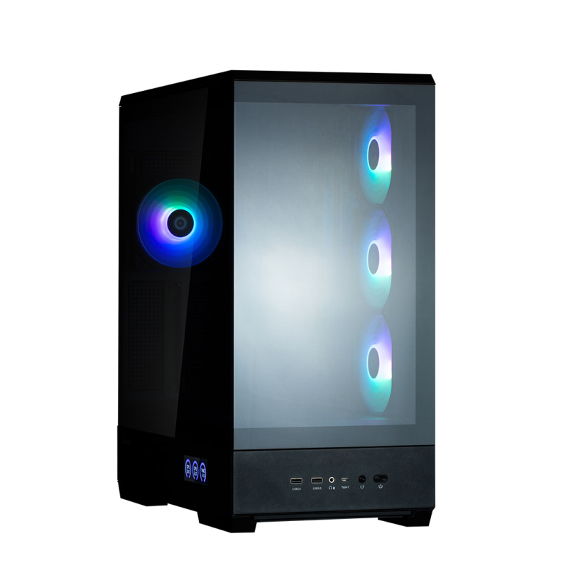 CAJA ZALMAN P50 DS ATX 4 XVENT 120MM ARGB 2XUSB 3-0 NEGRO S-N FUENTE