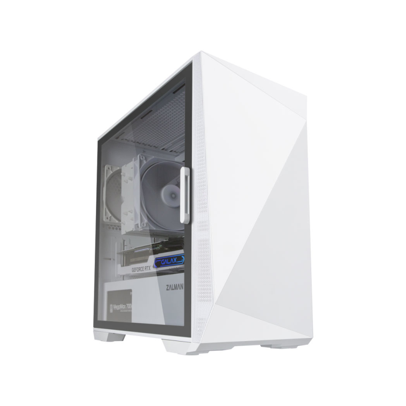 CAJA ZALMAN Z1 ICEBERG MICRO-ATX 3XVENT 120MM 2XUSB 3-0 BLANCO S-N FUENTE