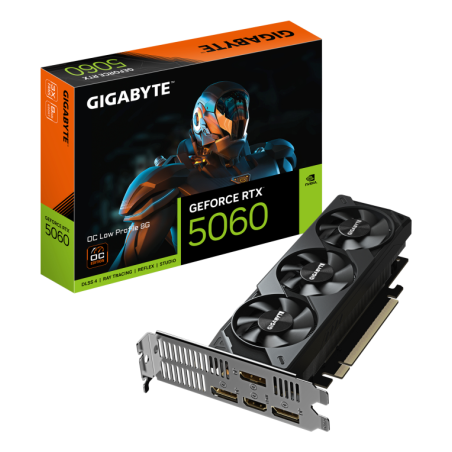 Tarjeta Gráfica Gigabyte GeForce RTX 5060 OC Low Profile- 8GB GDDR7
