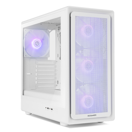 CAJA NOX SEMITORRE HYPERFLOW HUMMER AERO ARGB BLANCA USB 3-0 TYPE C
