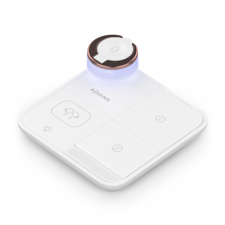 Base de carga Inalámbrica Aisens ASCH-15W4WC061-W- 15W- Blanco