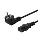 CABLE ALIMENTACIÓN 1-8M SCHUKO-IEC C13 SAVIO CL-98