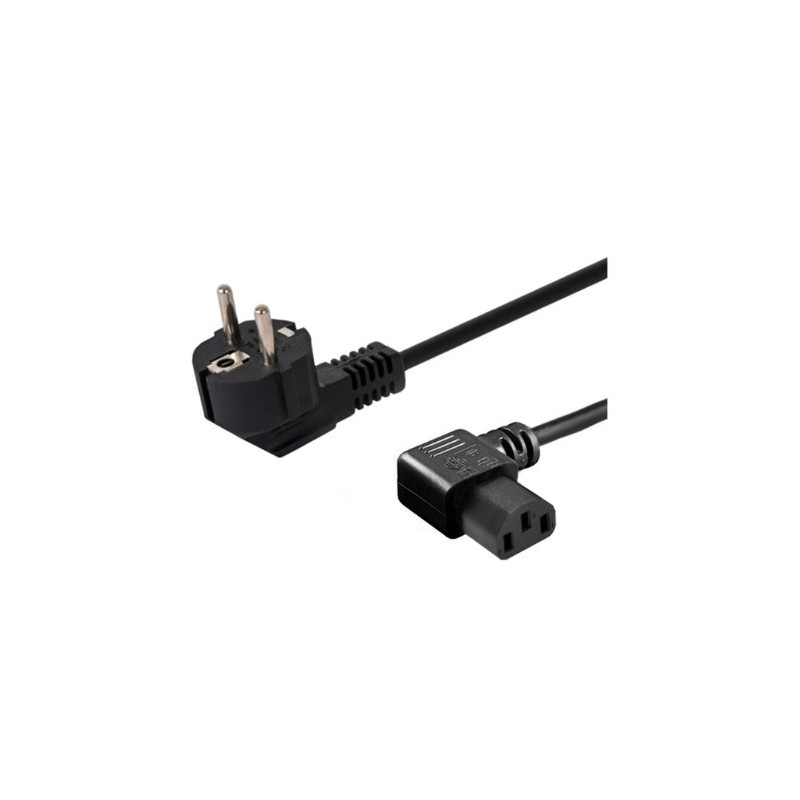 CABLE ALIMENTACIÓN ANGULAR 1-2M SCHUKO-IEC C13
