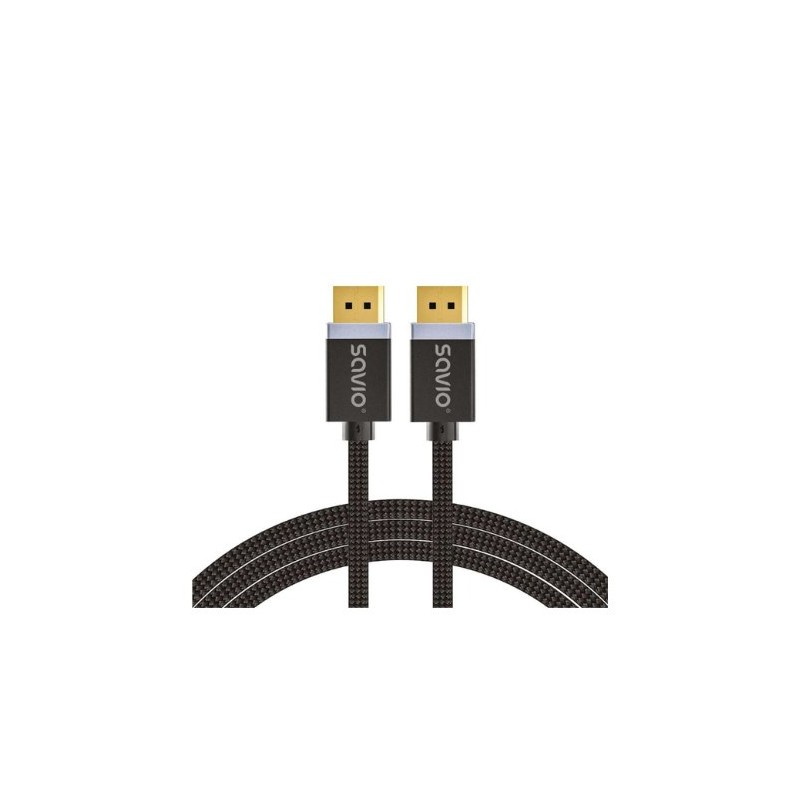 CABLE SAVIO DISPLAYPORT A DISPLAYPORT 2M M-M