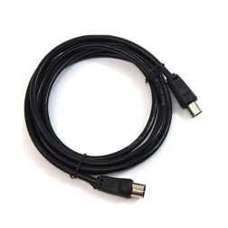 CABLE ANTENA PEPEGREEN NEGRO 1-8M M-H
