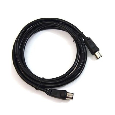 CABLE ANTENA PEPEGREEN NEGRO 1-8M M-H