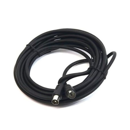 CABLE ANTENA PEPEGREEN NEGRO 5M M-H