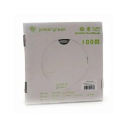 BOBINA DE CABLE PEPEGREEN CAT6 100M RIGIDO