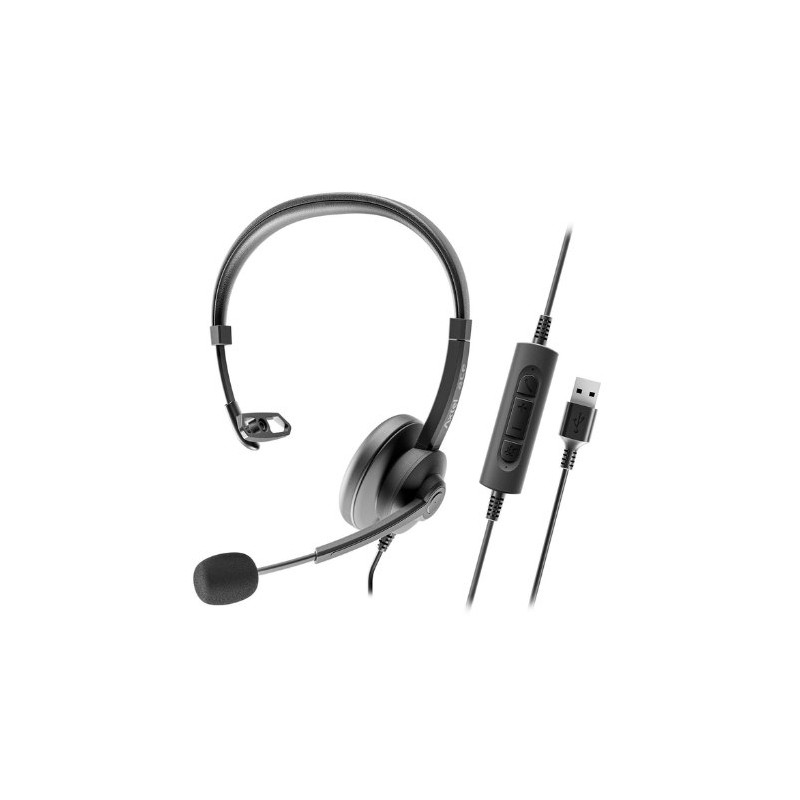 AURICULARES AXTEL ACE UC MONO USB-C-A