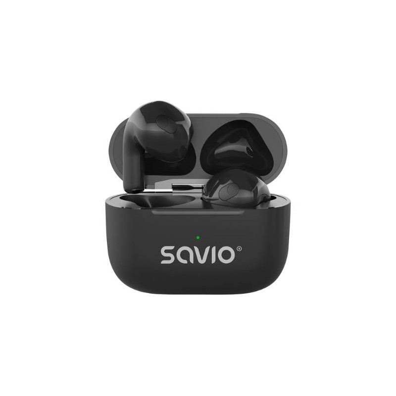 AURICULARES INALAMBRICOS SAVIO TWS-02 PRO BLACK