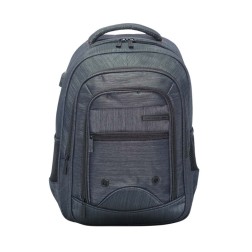 MOCHILA PORTATIL UNICROSS STEEL 18 NEGRO