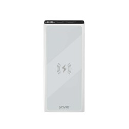 POWERBANK 10000 INDUCCION MAH SAVIO BA-06 BLANCO