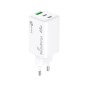 CARGADOR MEDIARANGE TRIPLE USB-A Y USB-C 65W