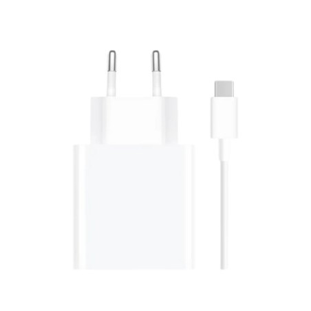 Cargador de Pared Xiaomi 67W HyperCharge Combo (Type-A)- 1xUSB + Cable USB Tipo-C- 67W