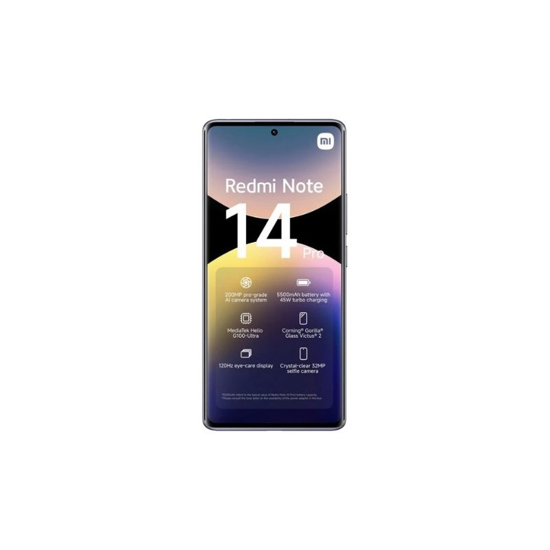 MOVIL SMARTPHONE XIAOMI REDMI NOTE 14 PRO 8-256GB PURPLE
