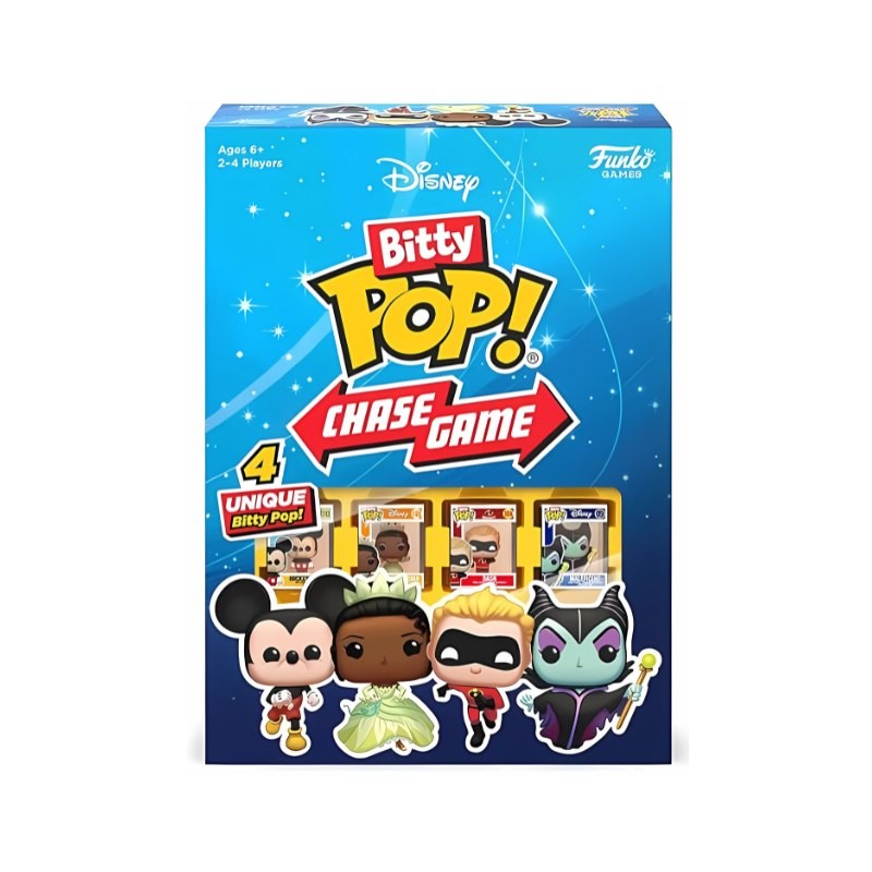 JUEGO DE MESA FUNKO BITTY POP! CHASE GAME DISNEY JUEGO DE MESA FUNKO BITTY POP! CHASE GAME DISNEY