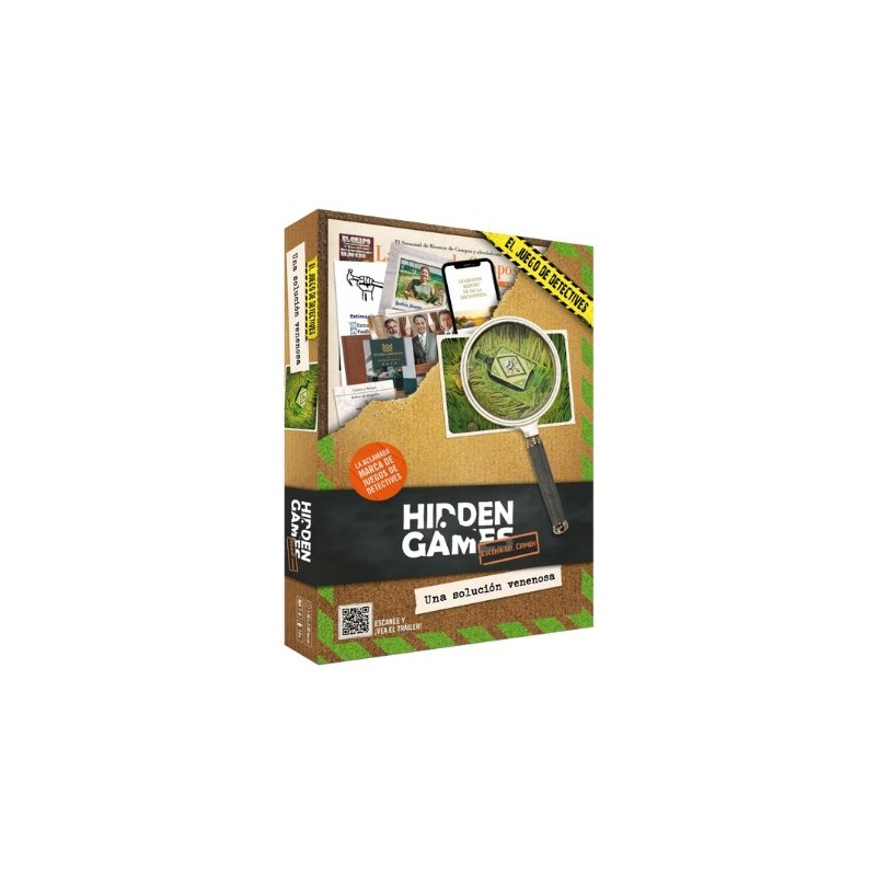 JUEGO DE MESA MAGIC BOX HIDDEN GAMES CASO 3