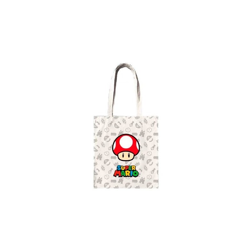 BOLSA TOTE BAG KONIX THERMICA SUPER MARIO