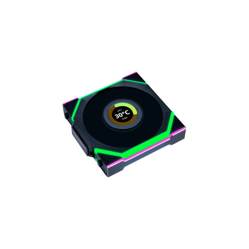 VENTILADOR 120X120 LIAN LI UNIFAN SL WIRELESS LCD BK RV VENTILADOR 120X120 LIAN LI UNIFAN SL WIRELESS LCD BK RV