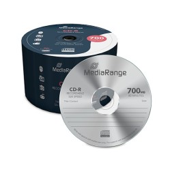 CONSUMIBLE MEDIARANGE CD-R MR207 700MB 50PCS