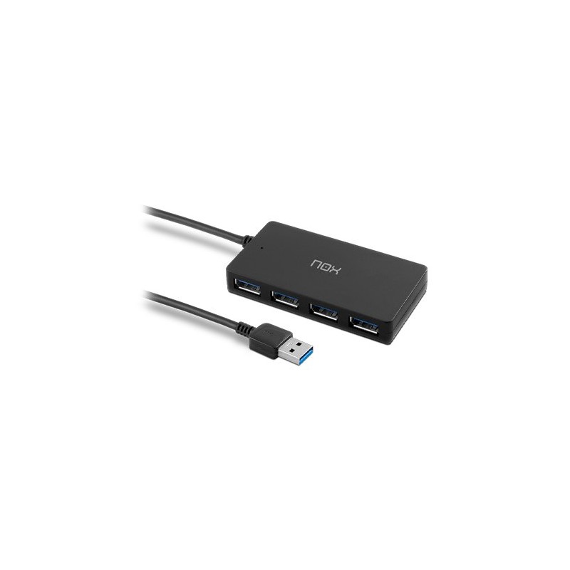 HUB 4 PUERTOS USB 3-0 NOX HUB ONE
