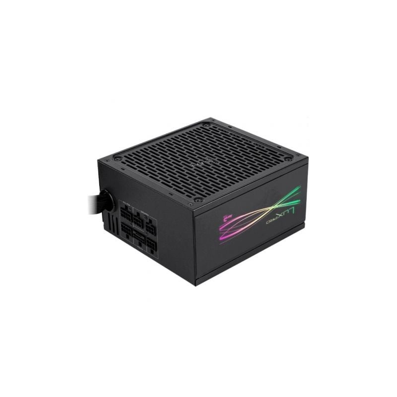 Fuente de Alimentación Aerocool LUXPRO RGB750M- 750W- Ventilador 14cm- 80 Plus Bronze