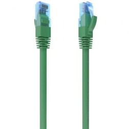 CABLE RED AISENS LATIGUILLO RJ45 CAT-6 UTP AWG26 CCA VERDE 25CM