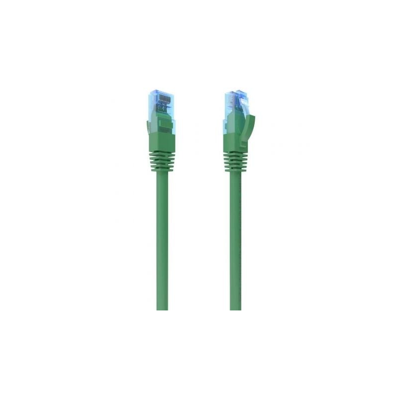 CABLE RED AISENS LATIGUILLO RJ45 CAT-6 UTP AWG26 CCA VERDE 25CM