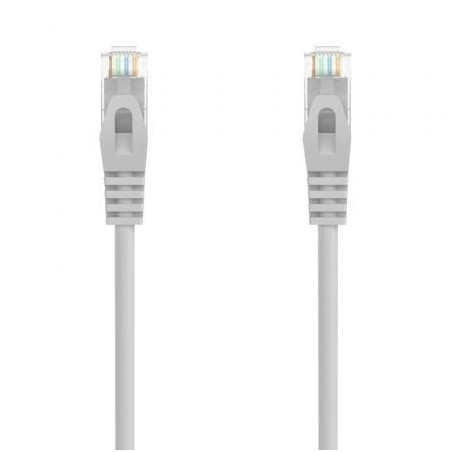 Cable de Red RJ45 AWG24 UTP Aisens A145-0554 Cat-6A- LSZH- 1-5m- Gris