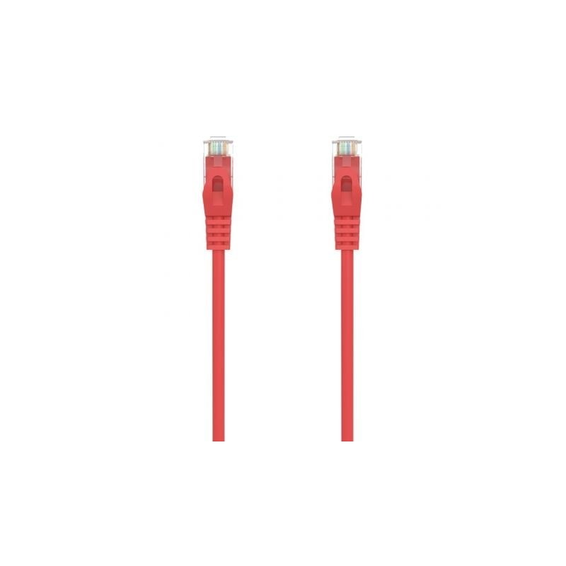 Cable de Red RJ45 AWG24 UTP Aisens A145-0559 Cat-6A- LSZH- 1m- Rojo Cable de Red RJ45 AWG24 UTP Aisens A145-0559 Cat-6A- LSZH- 1m- Rojo