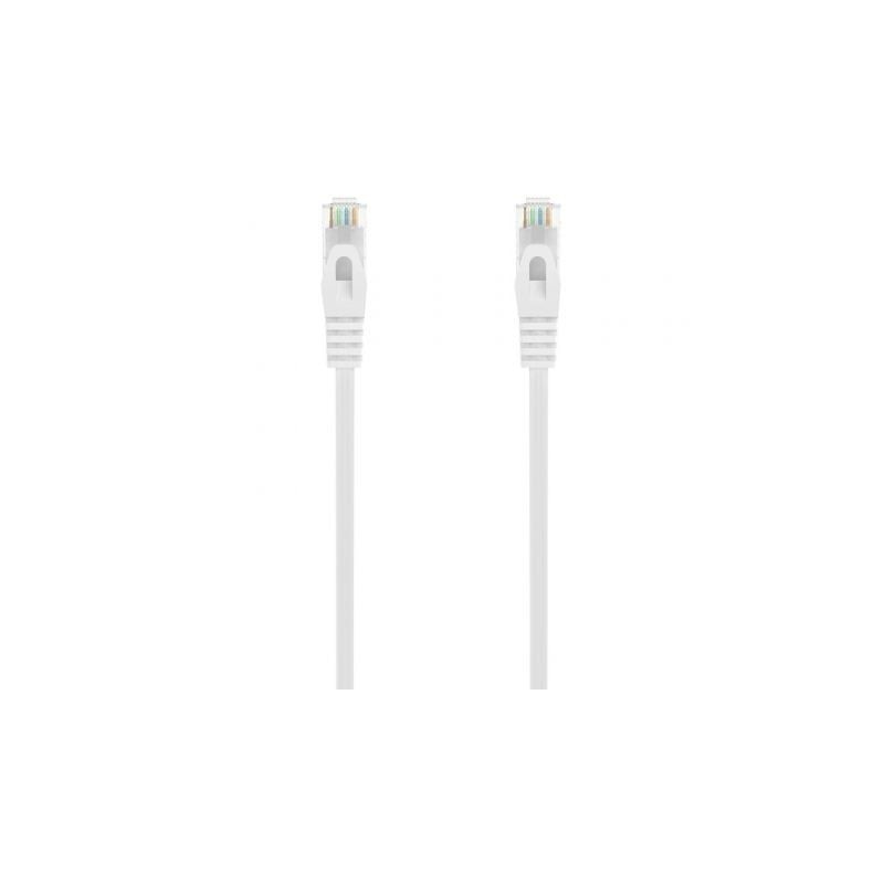 Cable de Red RJ45 AWG24 UTP Aisens A145-0593 Cat-6A- LSZH- 50cm- Blanco