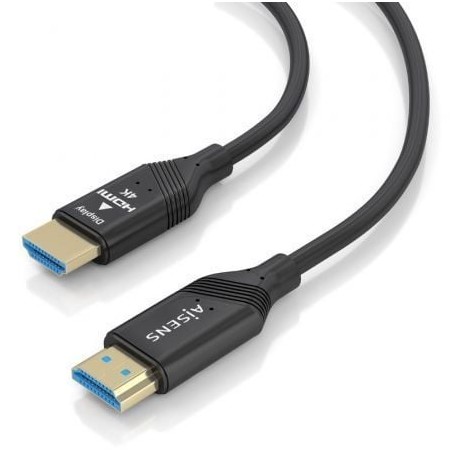 CABLE HDMI AISENS V2-0 OPTICO ACTIVO AOC 4K60HZ 18GBPS A-M-A-M 10M NEGRO