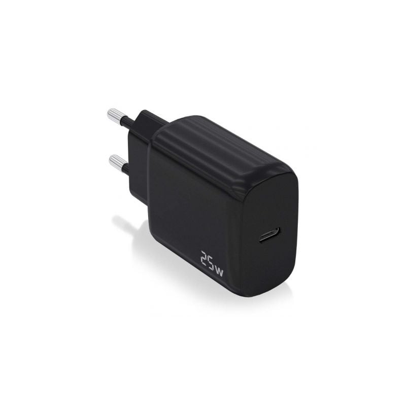 Cargador de Pared Aisens A110-0757- 1xUSB Tipo-C- 25W