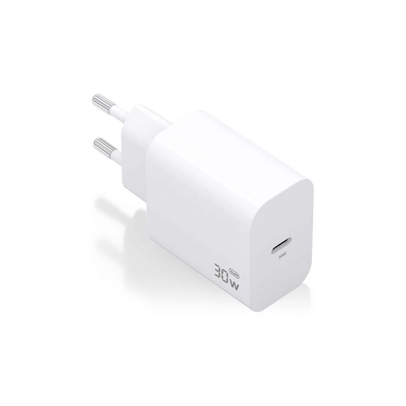 CARGADOR AISENS GAN 30W 1XUSB-C PD3-0 BLANCO