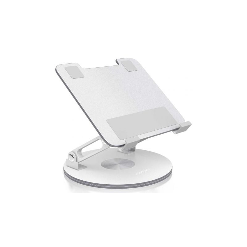 SOPORTE SOBREMESA AISENS AJUSTABLE GIRATORIO PORTATIL-TABLET 7"-13" PLATA