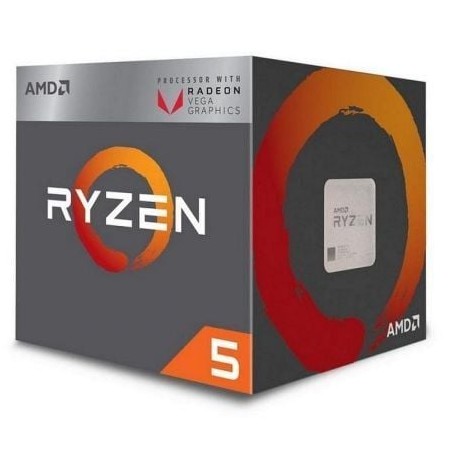 Procesador AMD Ryzen 5-3400G 3-70GHz
