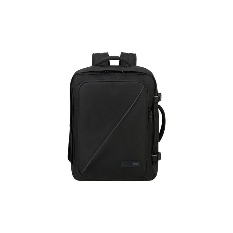 Mochila American Tourister Take2cabin M- Capacidad 38-2L- Negra Mochila American Tourister Take2cabin M- Capacidad 38-2L- Negra