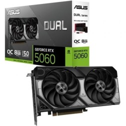 TARJETA GRAFICA ASUS DUAL RTX 5060 O8GB