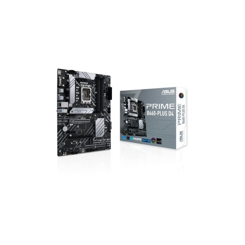Placa Base Asus Prime B660-PLUS D4 Socket 1700- DDR4- PCIe 4-0 Placa Base Asus Prime B660-PLUS D4 Socket 1700- DDR4- PCIe 4-0