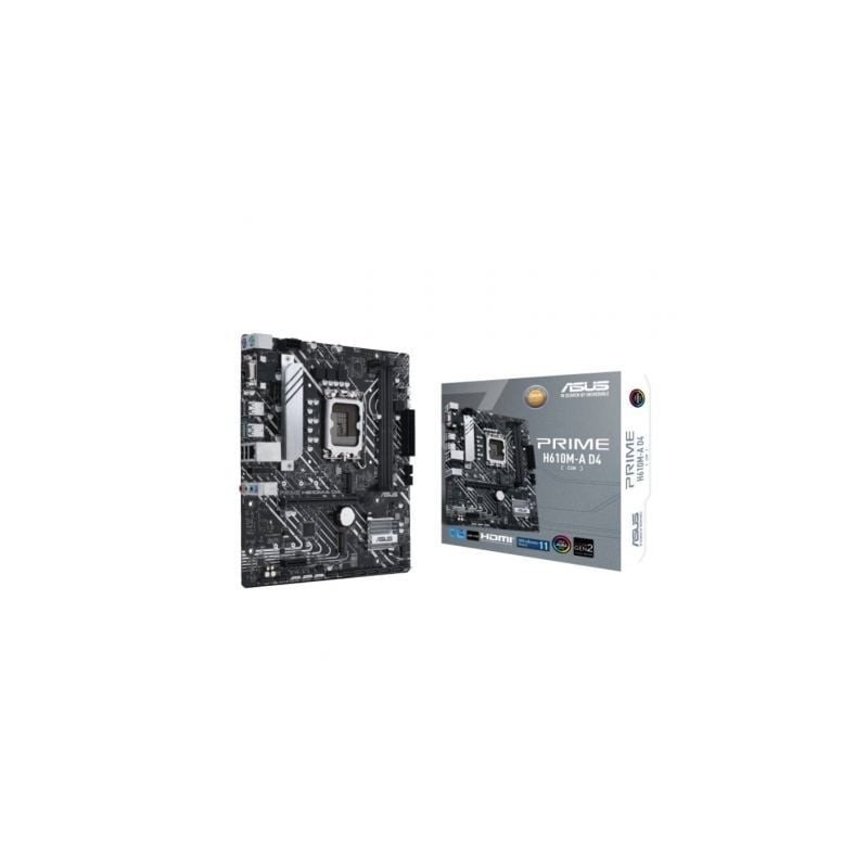 Placa Base Asus Prime H610M-A D4-CSM- Socket 1700- DDR5- PCIe 4-0- Micro ATX Placa Base Asus Prime H610M-A D4-CSM- Socket 1700- DDR5- PCIe 4-0- Micro ATX