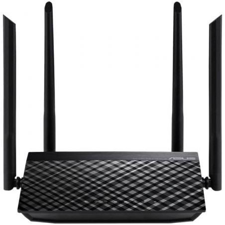 Router Inalámbrico Asus RT-AC1200 V2- WiFi 6- 1200Mbps- 2-4GHz 5GHz- 4 Antenas- WiFi 802-11ax-ac-n-a- - n-b-g
