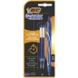Bolígrafos de Tinta de Gel Retráctil Bic Gelocity Quick Dry 951757- 1 unidades- 2 recambios- Azul