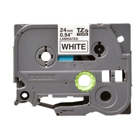 Cinta Laminada Original Rotuladora Brother TZe-251-Blanca