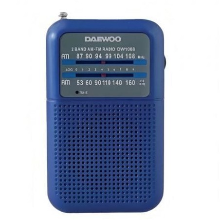 Radio Portátil Daewoo DW1008- Azul